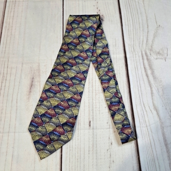 JHANE BARNES 100% Silk Tie - Picture 1 of 4